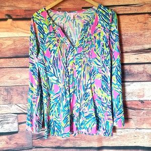 Lilly Pulitzer - Pleated Top